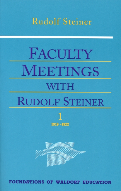 Faculty Meetings with Rudolf Steiner-預訂