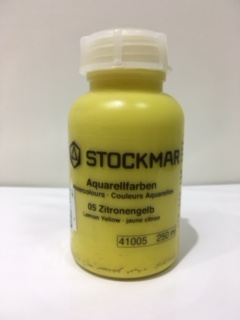 stockmar濃縮水彩 250ml/瓶-(#05 黃)